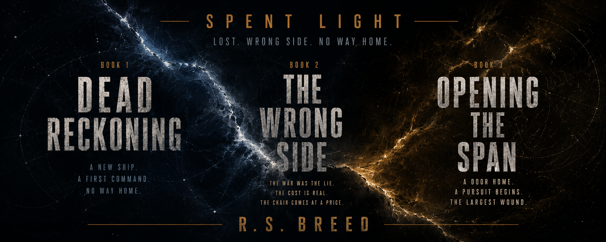 Spent Light — a Fracture Cosmology series by R. S. Breed
