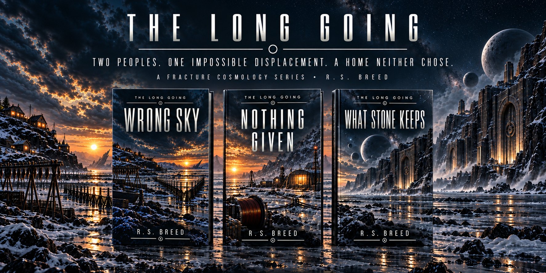 The Long Going — a Fracture Cosmology series by R. S. Breed